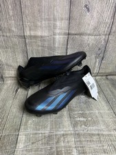 Adidas X Crazyfast .1 Laceless FG Football Boots Core Black UK 8 BNWT 8uk