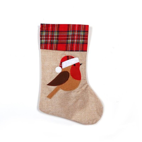 Christmas robin stockings - christmas,