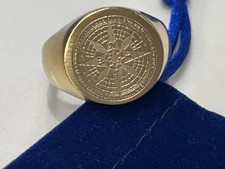 JewelryWe Mens Signet Ring
