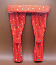 Dollshouse  Curtains Red /