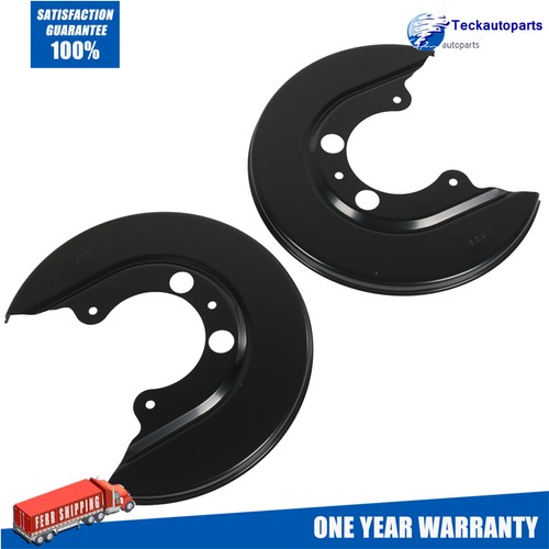 Rear pair brake - disc, dust