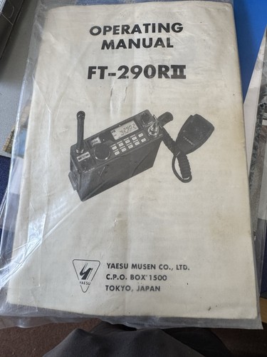 Yaesu 290rii operating - ft-290rii,