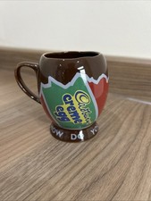 Vintage Creme Egg Cadburys Egg Shape Mug Cup Chocolate