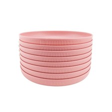 8PCS Plastic Plates Reusable