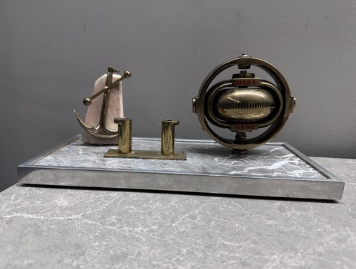 Vintage maritime gyrocompass - vintage,