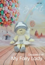 New Knitting Pattern My Fairy Lady Knitting by Post Original New A5 Leaflet