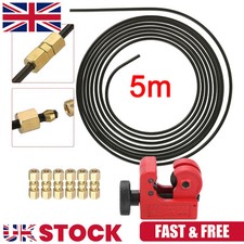 16ft Brake Lines Tubing Repair Kit Pipe Cutter Tool 3/16" Copper Unions Nuts