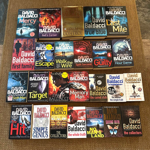 David baldacci books hb - baldacci,