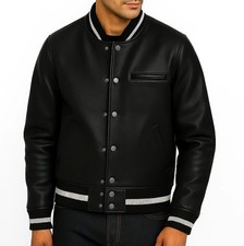 Men’s Black Genuine Leather
