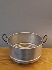 Vintage aluminium colander.