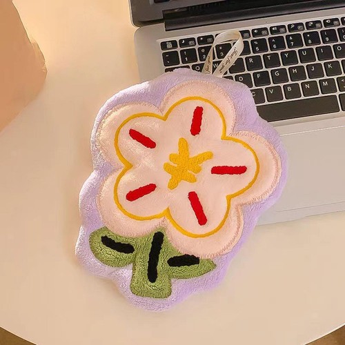 Floral hand towel - hand, towels