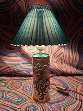 Upcycled Artillery Shell In Table Lamp