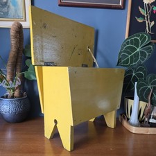 Wooden foot stool - lift, up
