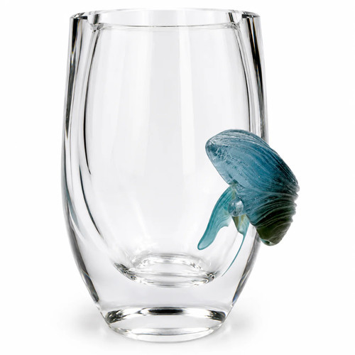 Daum france crystal vase - crystal,