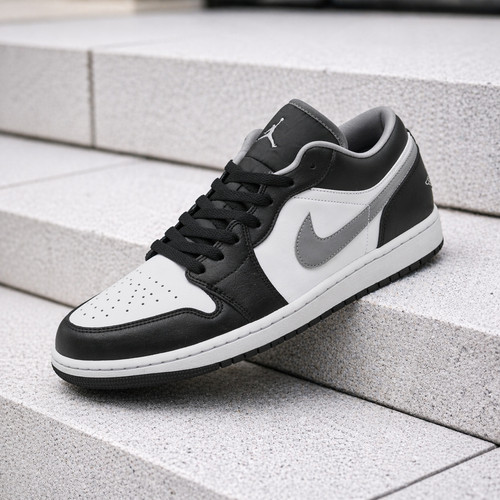 Nike air jordan low - 1, black