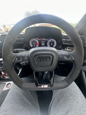 Audi Custom Made Flat Bottom Steering Wheel