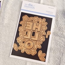 Spellbinders Stitched Hello