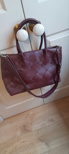 New gabor burgundy handbag - gabor,