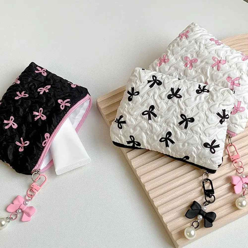 Cute bow makeup - storage, bag