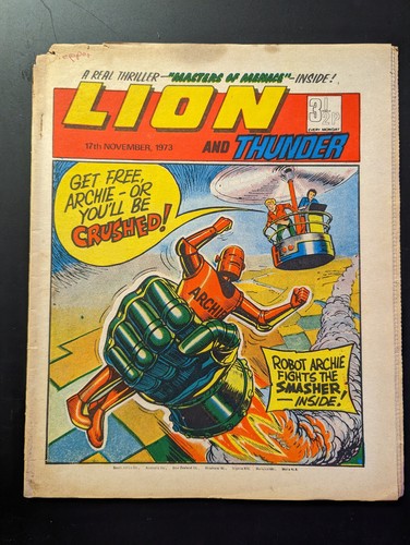 Lion and thunder comic 17th - and,