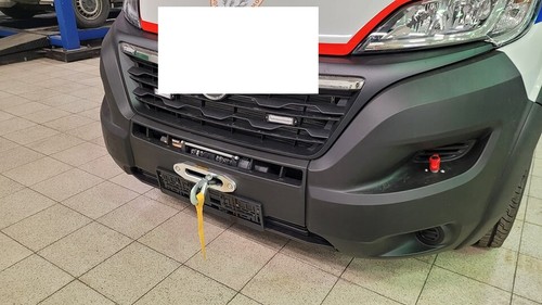 Winch mounting plate - winch,