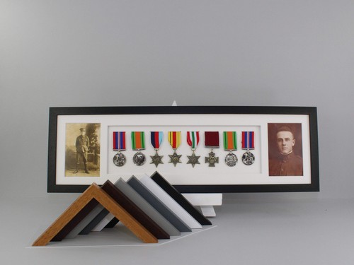 Military medal display frame - military,