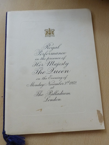 Royal performance 1952 tony - royal,