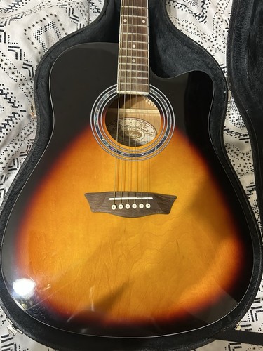 Washburn wa90cevsb acoustic - washburn,