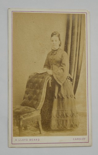 Cdv victorian lady named - cdv,