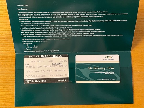 Great western 5th february - 5th,