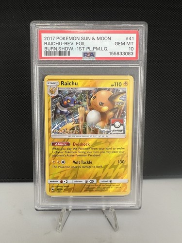 Raichu 1st place pokemon - place,