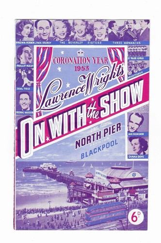North pier blackpool 1953 - north, blackpool,