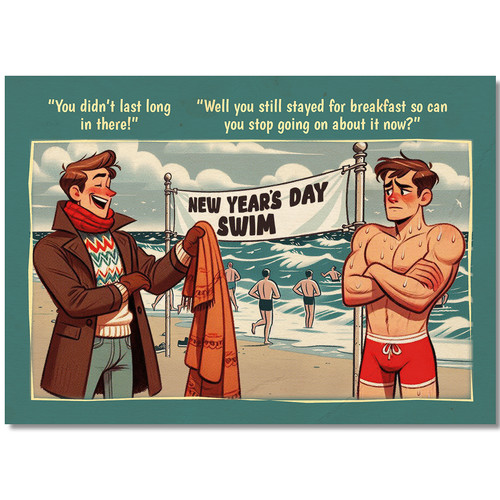 Gay postcard inspired - , by