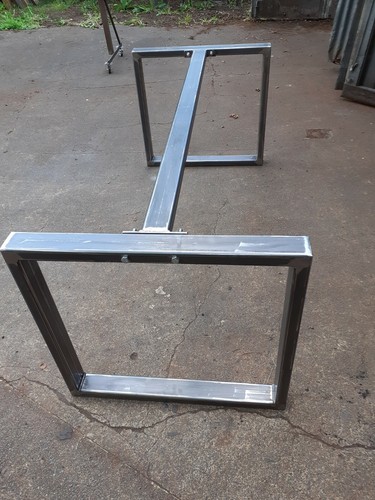 Metal table frame retro - frame,