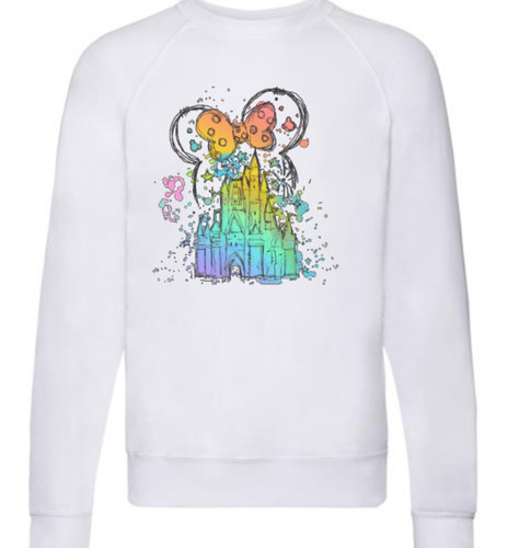 White sweatshirt watercolour