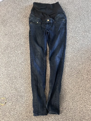 Skinny navy maternity - ,