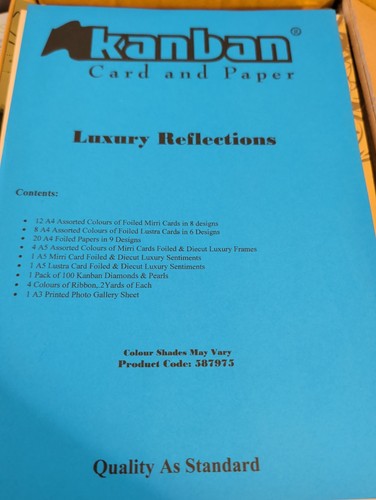 Kanban luxury reflections card - kanban,