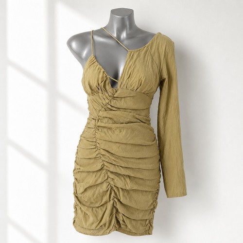 Zara one shoulder ruched - one,