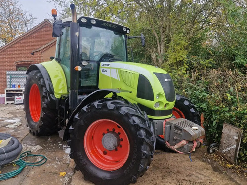 Claas arion 630 tractor 2009 - claas,