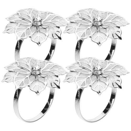 Pcs flower napkin rings - pcs,