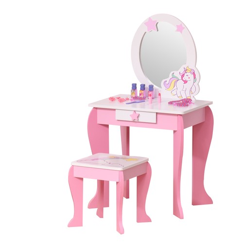 Homcom girls dressing table - homcom,