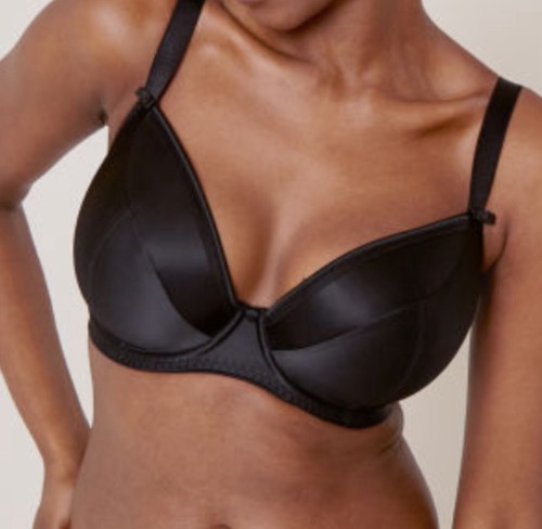 Bravissimo satine bra black - bra,