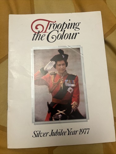 Trooping the colour programme - trooping,