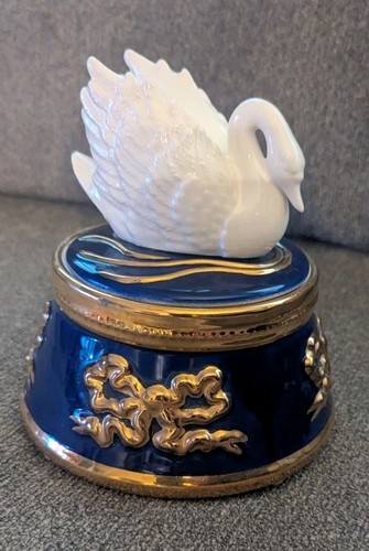 Blue white gold ceramic - blue,