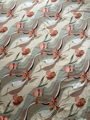 Vintage long curtain - vintage, v
