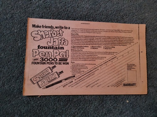 Kvc61 ephemera 1979 advert - kvc61,