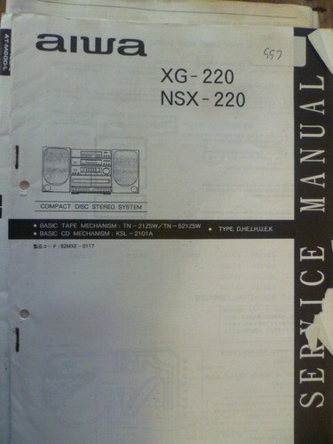 Aiwa 220 nsx - ,