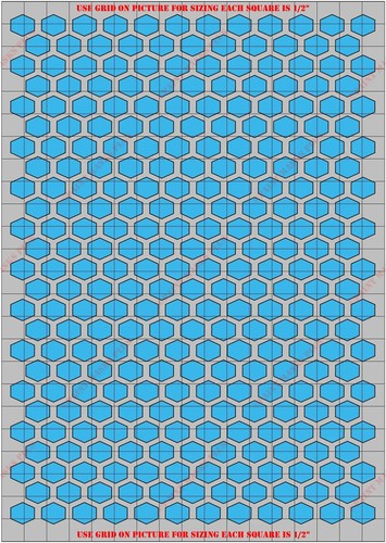 Shs1011p hexagon body vinyl - rc,
