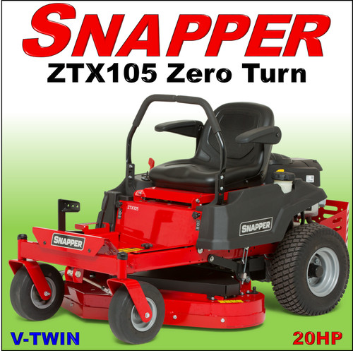 Snapper ztx105 20hp - snapper, 36"