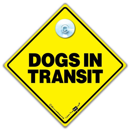 Dogs transit sign in - in, sign,